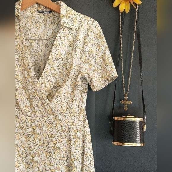 🆕 90s Style Maxi Dress by Shein Eclectic Grampa Dress Fairycore Cottagecore Y2K - Picture 6 of 9